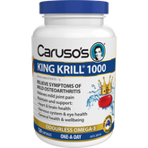 Caruso's Natural Health King Krill 1000mg 120 Capsules